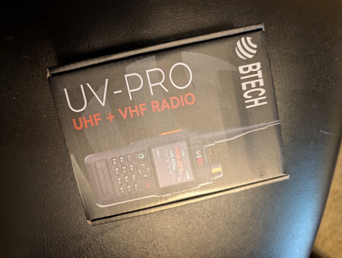 BTECH UV-PRO IP67 Dual Band VHF/UHF Two-Way Radio